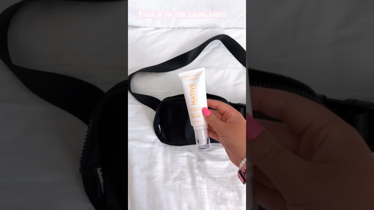 Pack w me for legoland!! 