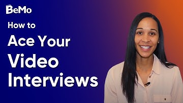 How to Ace Your Online Interviews + 13 Video Interview Tips | BeMo Academic Consulting #BeMo #BeMore