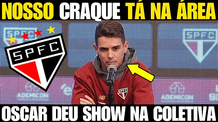 OLHA SO UMA DAS FALAS DE OSCAR NA COLETIVA DE APRESENTAÇÃO! OSCAR DEU SHOW NA COLETIVA!