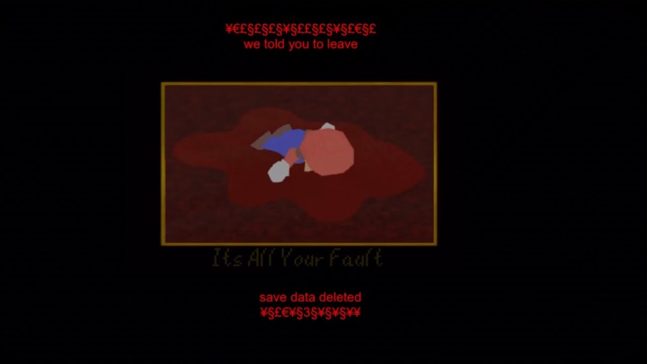 (REUPLOAD) (FAKE) Mario Party 9 - Anti Piracy Screen *scary*