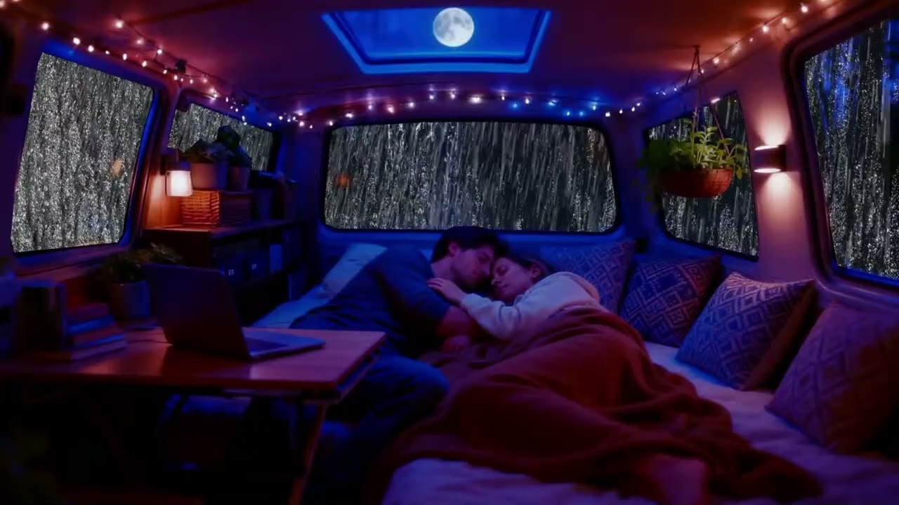 Rain for Deep Mental Stillness ☔ Connect with Inner Peace and Calm Soulful Night Ambience