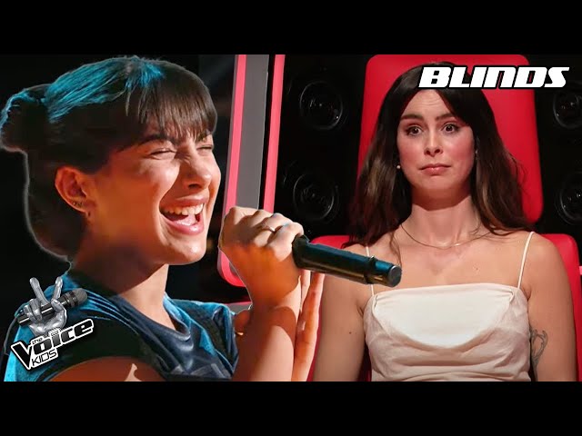 ABBA - The Winner Takes It All (Rebeca) | Blind Auditions | The Voice Kids 2022 class=