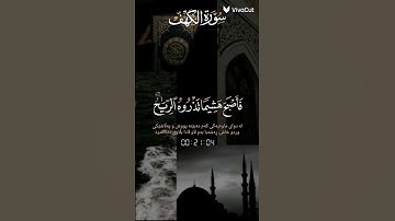 واضرب لهم مثل الحياة ه الدنيا كماء انزلناه من السماء تلاوة خاشعة ❤️😇😀