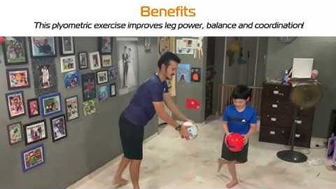 Ice Skater With Ball - Fundamental Movement Skills for 5 Years Old & Above | Active Health