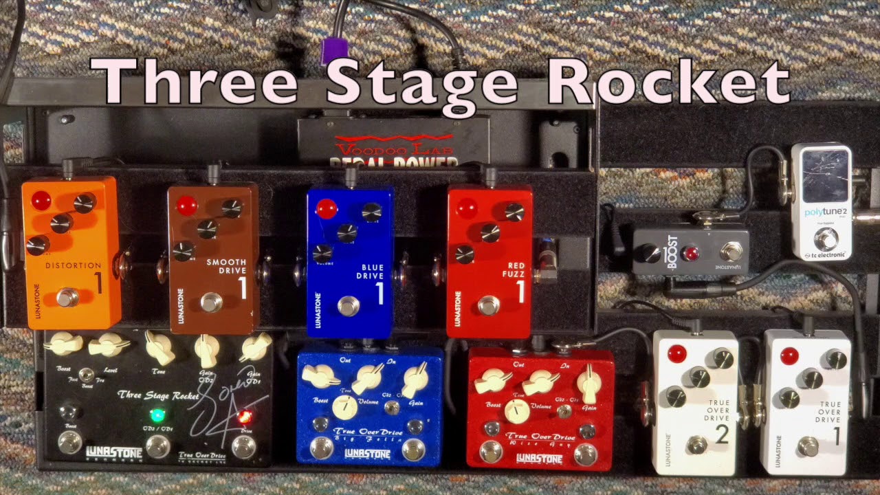 Lunastone Pedals Demo - Robert Louis Associates