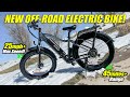 New KBO Tornado Off-Road Electric Bike with 45 Miles Range!