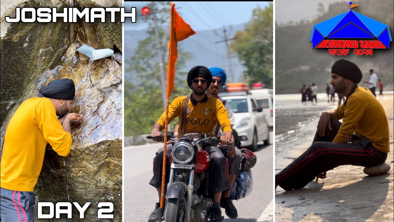 ਸ਼੍ਰੀ ਹੇਮਕੁੰਡ ਸਾਹਿਬ ਯਾਤਰਾ ਦਾ ਦੂਜਾ ਦਿਨ 😍🙌 || Joshimath 📍 || Classic 350 || Happy Goldsmith 🐉