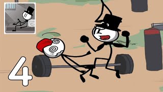 Prison Escape Stickman Story Part 4 Walkthrough - Level 31 to 40 - No Fail (OneSoft Global PTE. LTD) screenshot 5