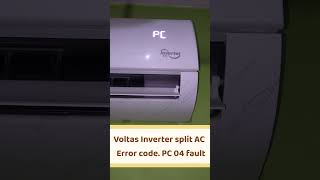 How to FIX PC 04 ERROR on Voltas Inverter split AC fault 😁🙏😄#shortvideo #shorts #trending #cool❄️❄️