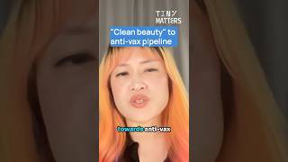 The 'clean beauty' to anti-vax pipeline | Tiny Matters clip #sciencepodcast #scicomm #podcast