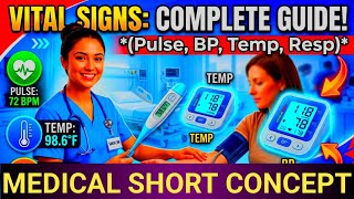 Vital signs||Normal blood pressure|Body temp|Pulse|Saturation|Msc by raju|Respiration