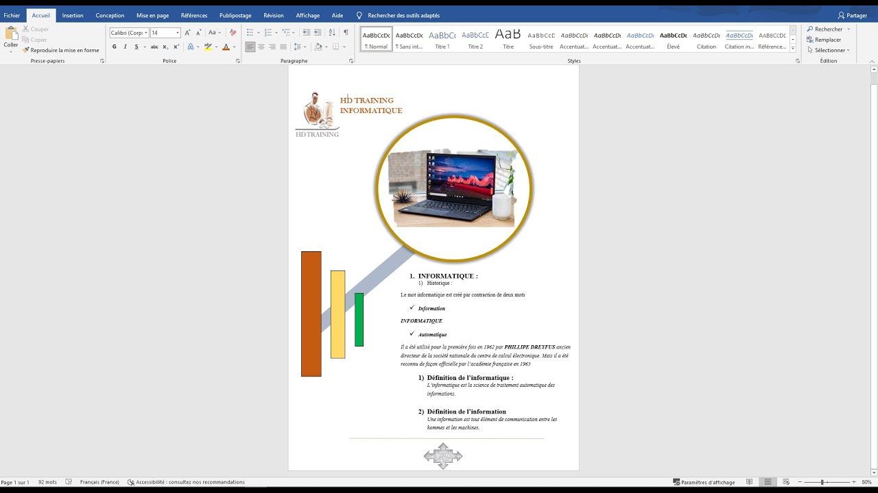 Page De Garde Avec Word Créer une page de garde avec Microsoft Word, supprimer l'arrière plan d