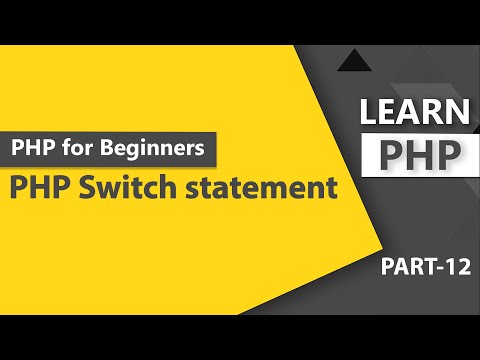 How to use PHP Switch statement in Hindi