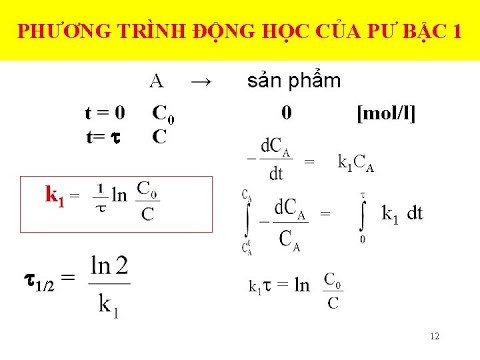 Video: Công thức của phản ứng bậc không là gì?