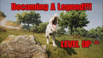 Becoming A Legend!!! T-Rex Gameplay/Pvp T Rex Hunting Path Of Titans