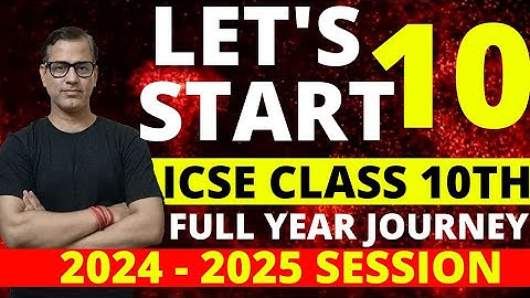 How to Start Studying for ICSE Class 10 | Strategy to Start ICSE Class 10 | @sirtarunrupani