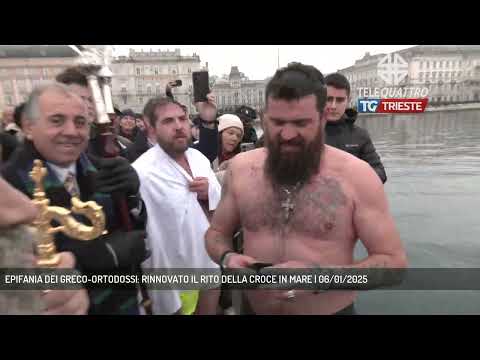 EPIFANIA DEI GRECO-ORTODOSSI: RINNOVATO IL RITO DELLA CROCE IN MARE | 06/01/2025