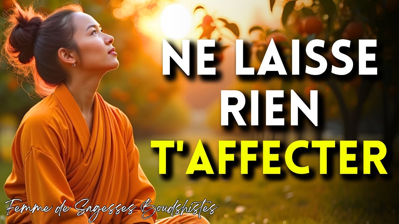 7 Principes bouddhistes pour que rien ne vous affecte