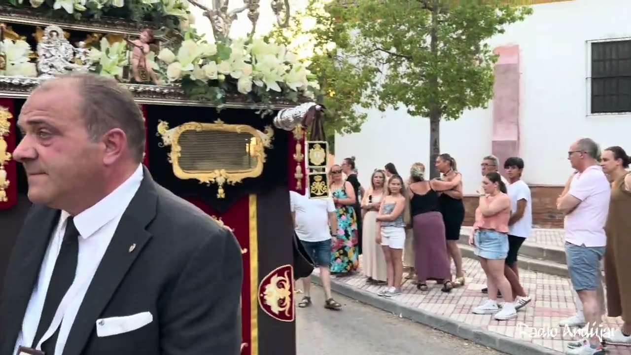 LA VIRGEN DEL CARMEN PROCESIONA EN ANDÚJAR
