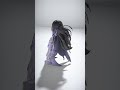 Elegant Knight in White Armor with Flowing Hair - AI Rigged 3D Character