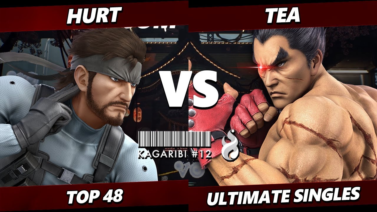 Kagaribi 12  - Hurt (Snake) Vs. Tea (Kazuya) Smash Ultimate - SSBU
