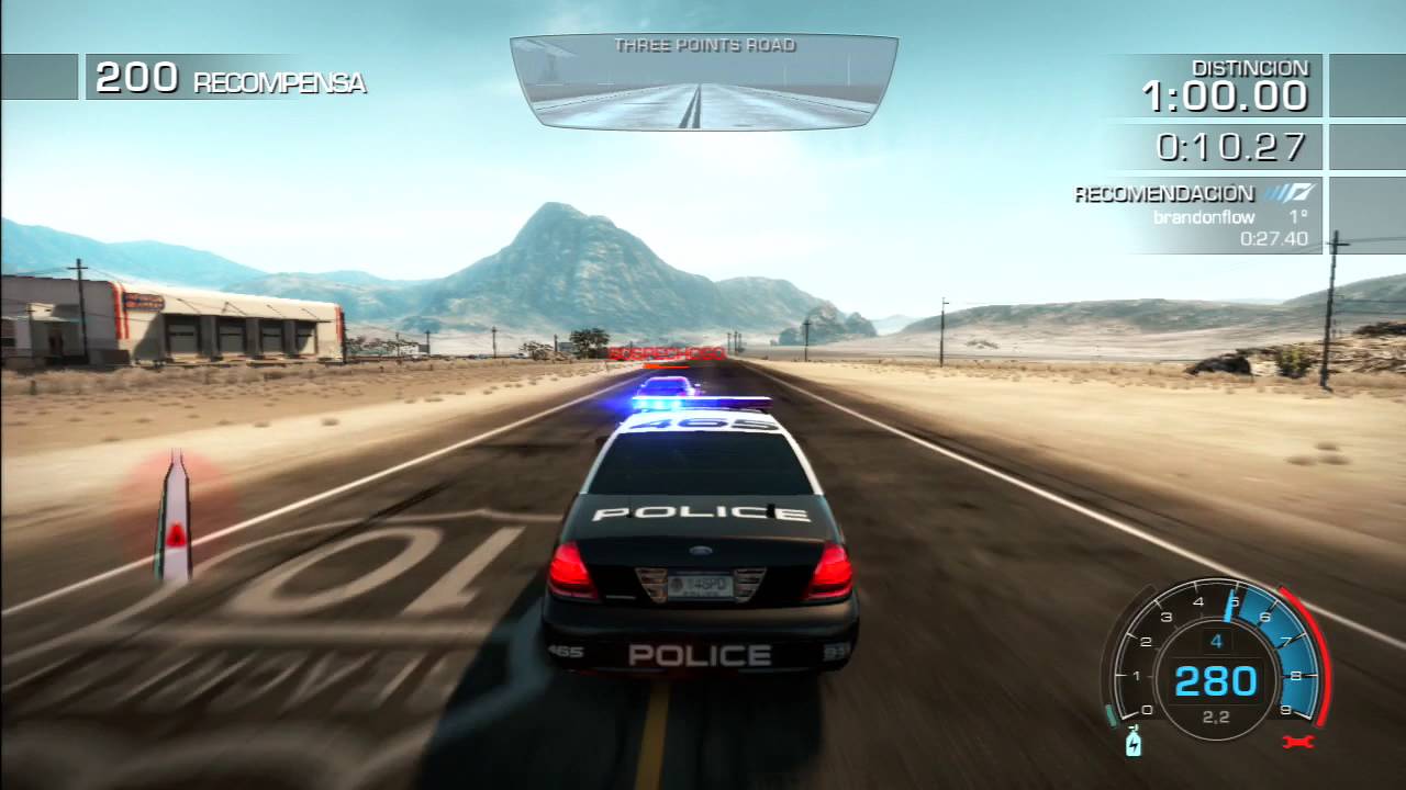 Need for Speed: Hot Pursuit PS3 Logan el Super Policia