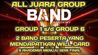 9 Peserta Band Academy Yang Sudah Memastikan Diri Lolos Kebabak Semifinal Band Academy