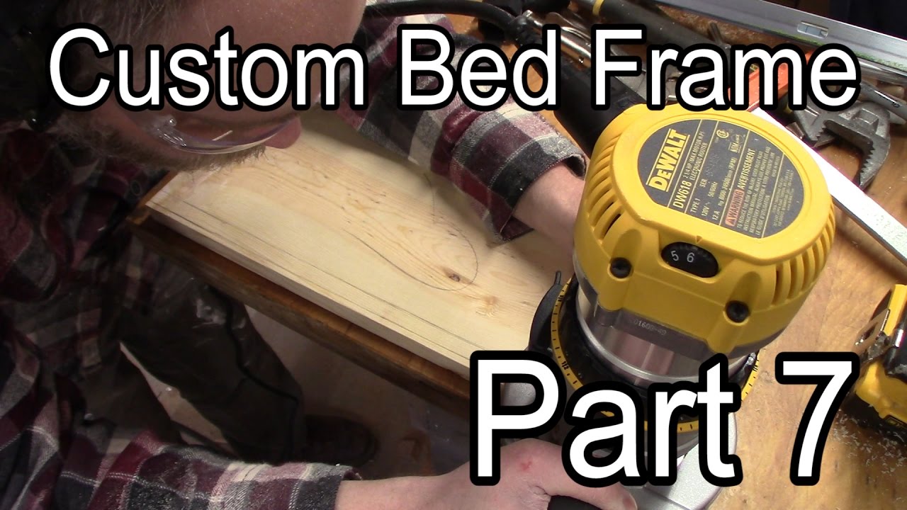 Custom Bed Frame Part 7 [00137] 🛏 YouTube