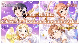 Kokoro no Hane yo Kimi e Tondeke!  - Chika Hanamaru Mari Yoshiko Layered Mix