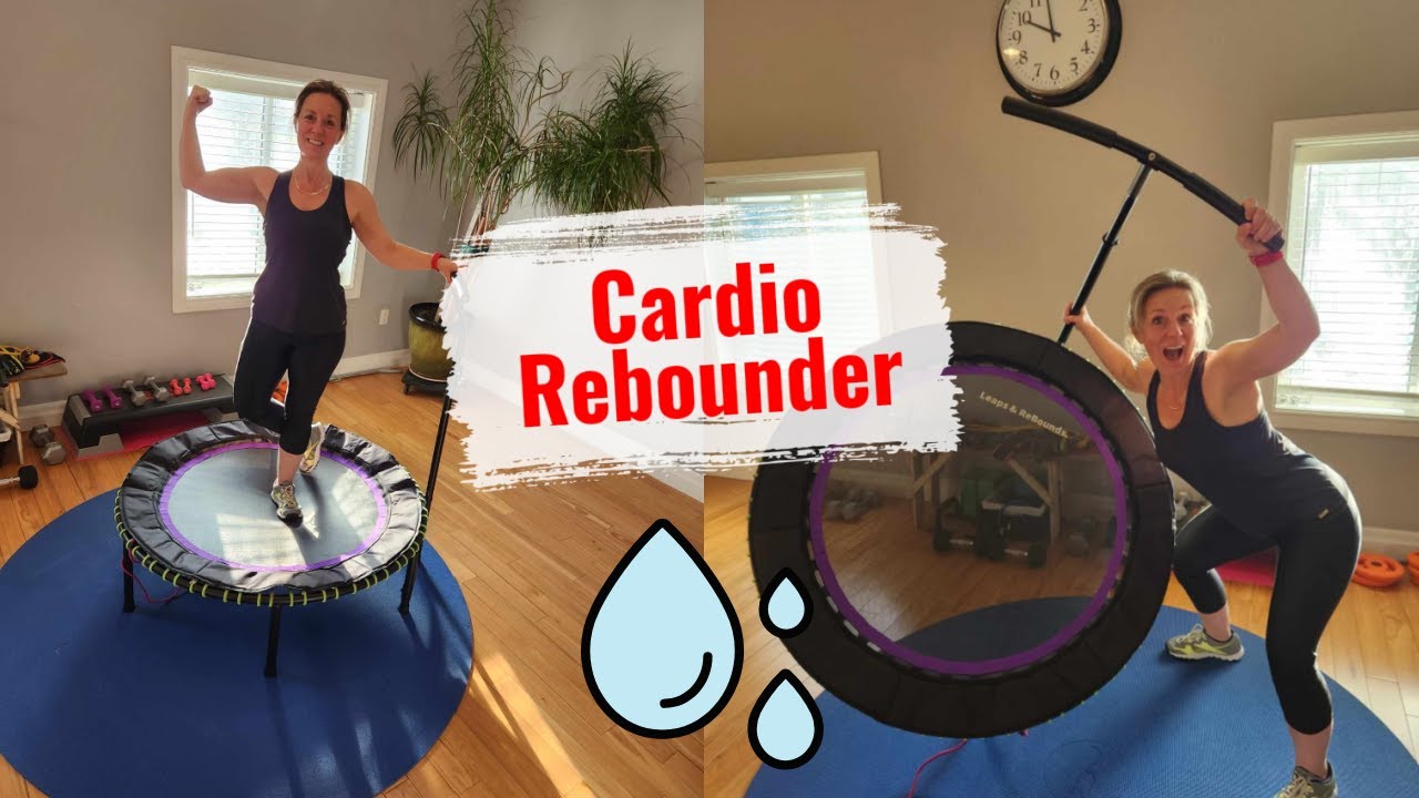 Get Your Heart Pumping with this 20Minute Cardio Rebounder Routine