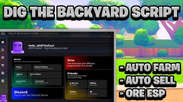 [NEW BEST] Dig The Backyard Script Pastebin - (ROBLOX) *Auto Farm & Auto Sell*