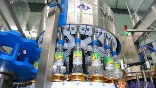 Vanta-Rotary Hot Melt Glue Labeling Machine (Roll Fed Labeler), 24000BPH,PET Bottled Water