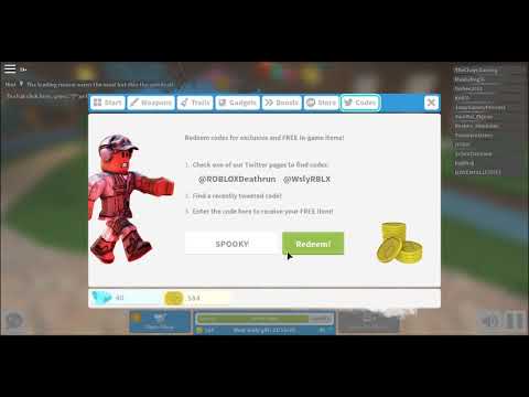 Roblox Deathrun Codes October 2018 Free Robux On 2019 - code deathrun roblox