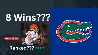 How good can the Florida Gators do?(Season prediction)