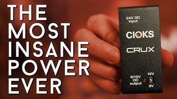Massive Power for the BIGGEST pedals! Cioks Crux
