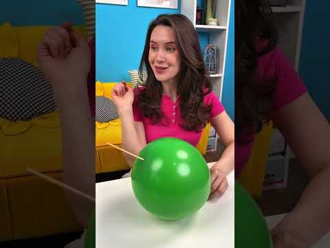 COBA TUSUK Balon... TIDAK Meletus?! 🎈😱 Trik Sains