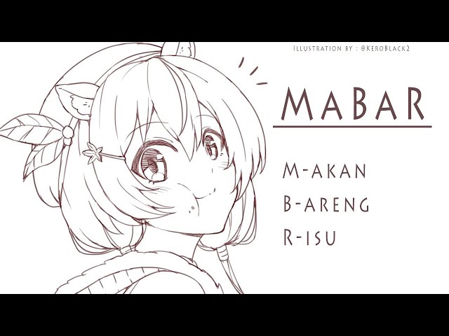 【hololiveID】MaBaR : Makan Bareng Risu ~ nyem nyem【Ayunda Risu】のサムネイル