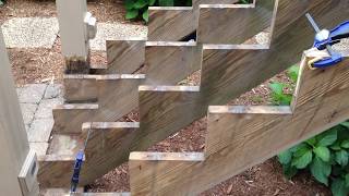 How to repair decks & stairs wood rot. Better Stronger.