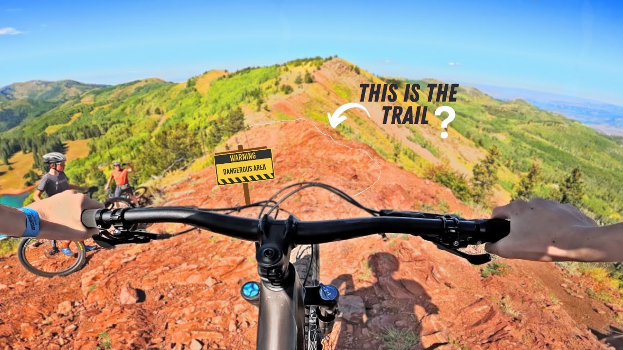 Wasatch Crest Mountain bike trail YouTube