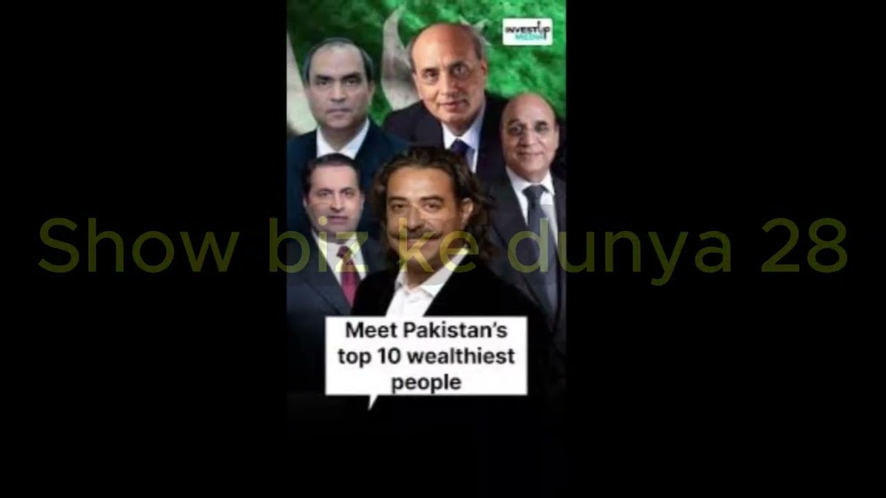Richest People in Pakistan