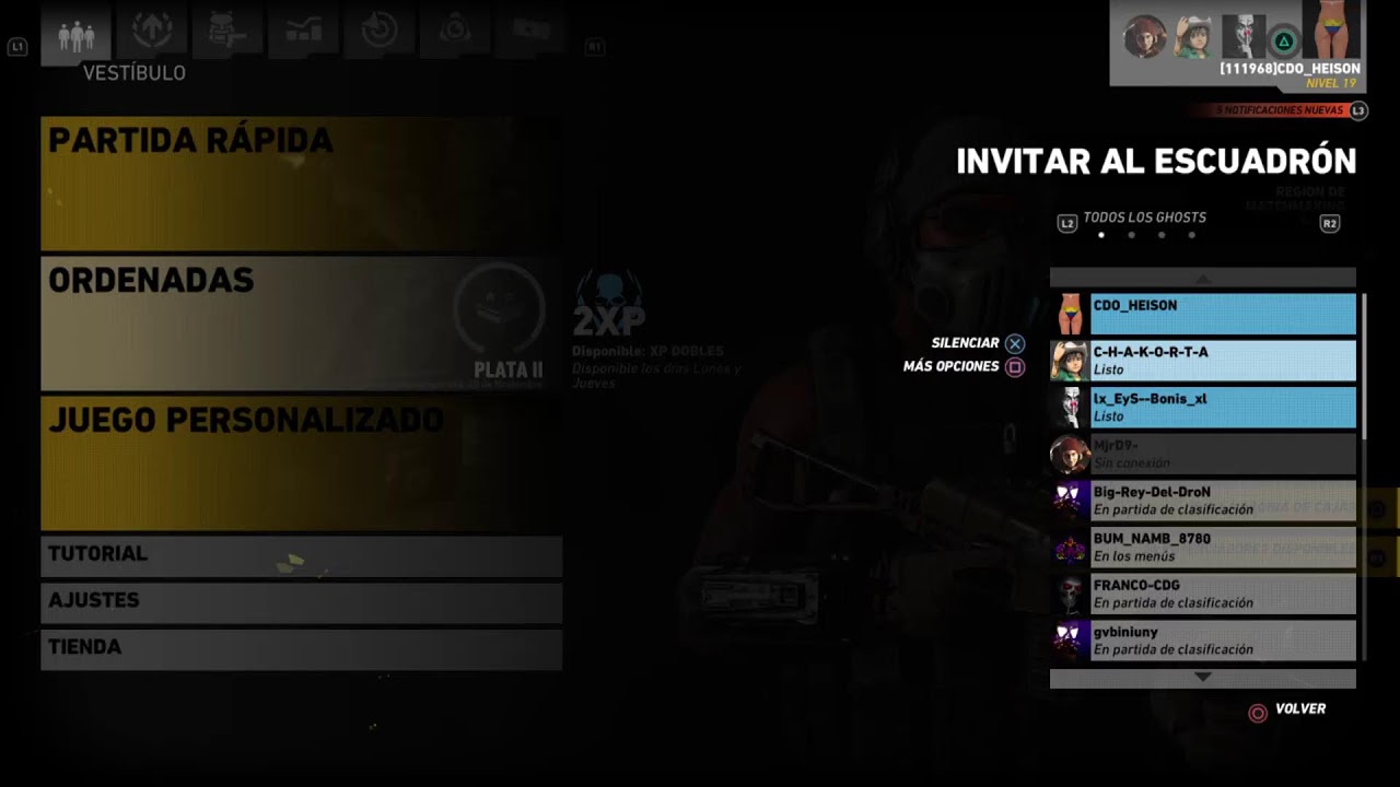 Transmisión de PS4 en vivo de CDO_HEISON