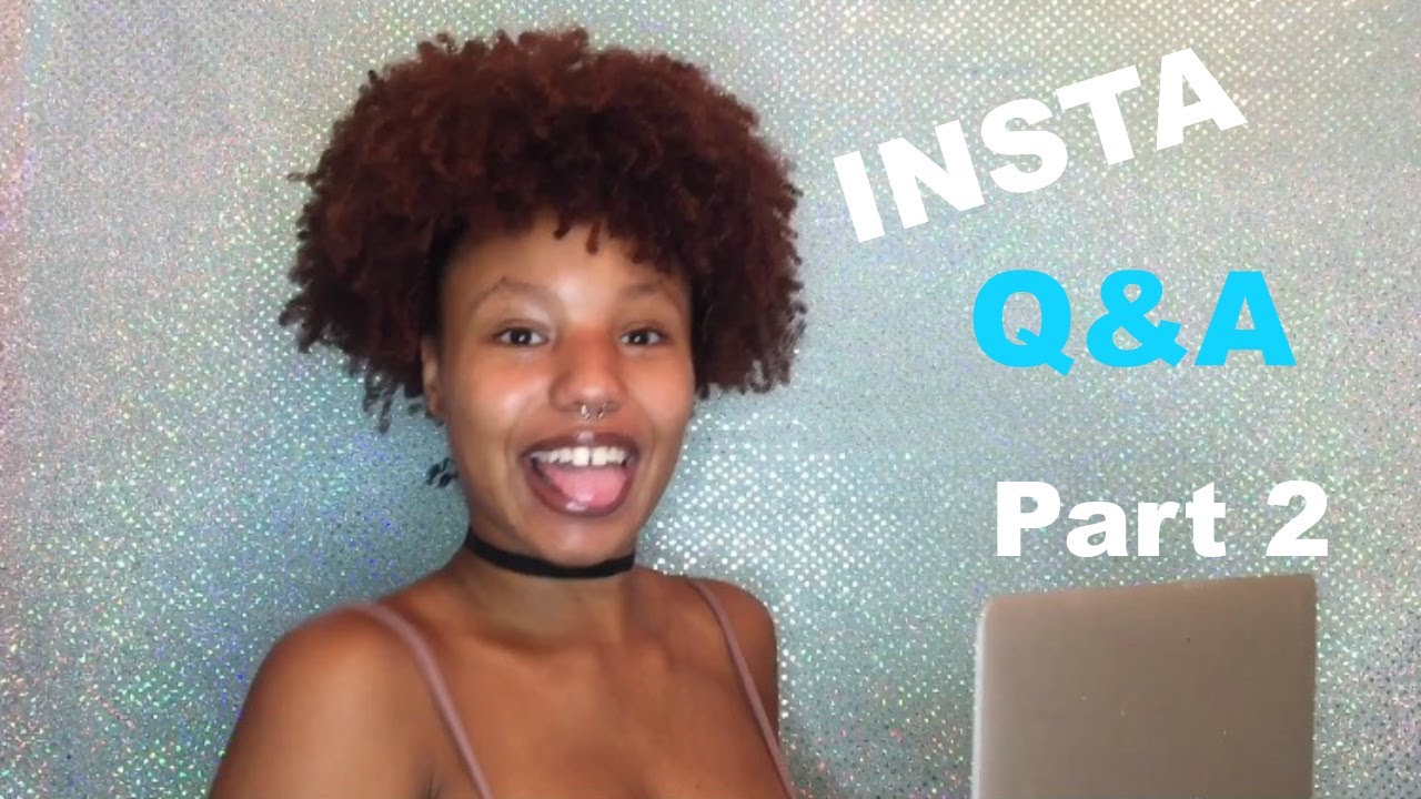natural numbers Instagram Q&A Part 2 | Bleaching, Hair Shape, More Hair Products