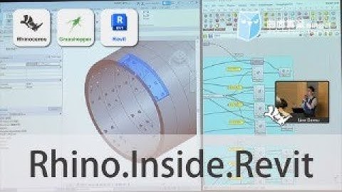 [Rhino 新功能說明] - Rhino.Inside.Revit - 台中說明會客座講師 陳宜民 - Rhino Tutorial
