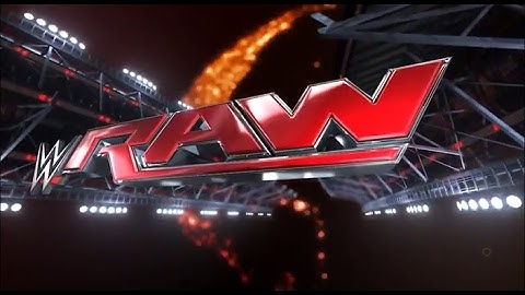 WWE2K17 Monday Night Raw Intro