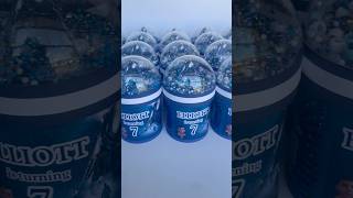 Polar Express themed pringle cans #pringles #polarexpress #partyfavors