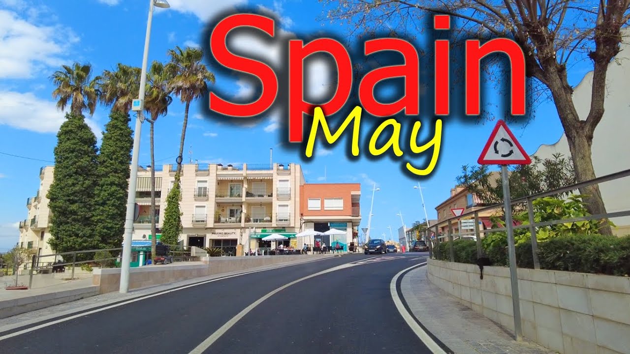 Spain ⁴ᴷ / Torrevieja  🇪🇸 - roads CV-905, CV-920 -  walking tour - 4k -🌡T+22C° 🌞- 2025/05