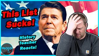 Top 10 US Presidents Who Changed the Course of History | History Teacher Reacts | WatchMojo