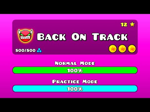 Видео: Back On Track, но его улучшили игроки | Geometry Dash