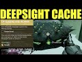Find the nearby deadsight cache in the alluring curtain Destiny 2 (of queens and worms)