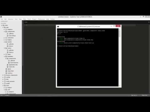 07. ember.js cli - generate component todo-item, example